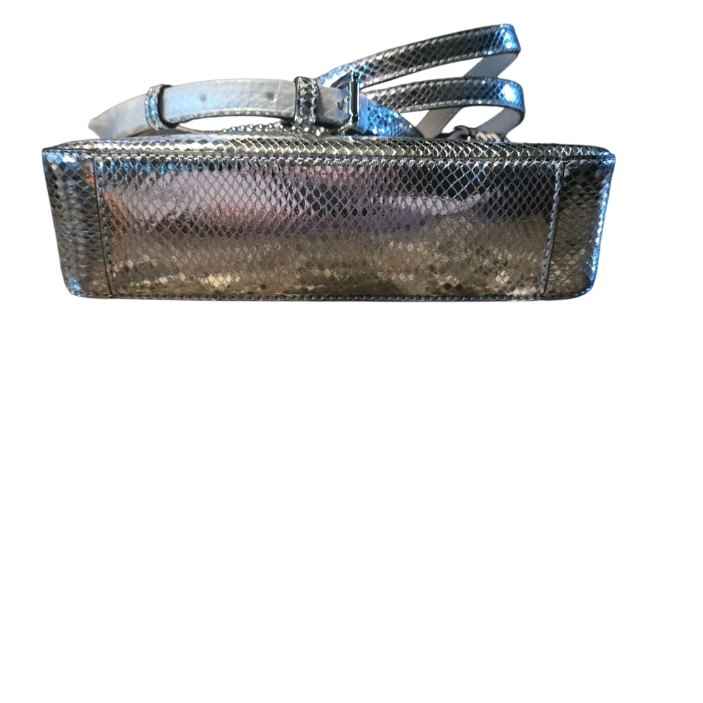 Michael Kors Silver Crossbody Bag
